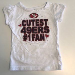 San Francisco 49ers shirt, 2T